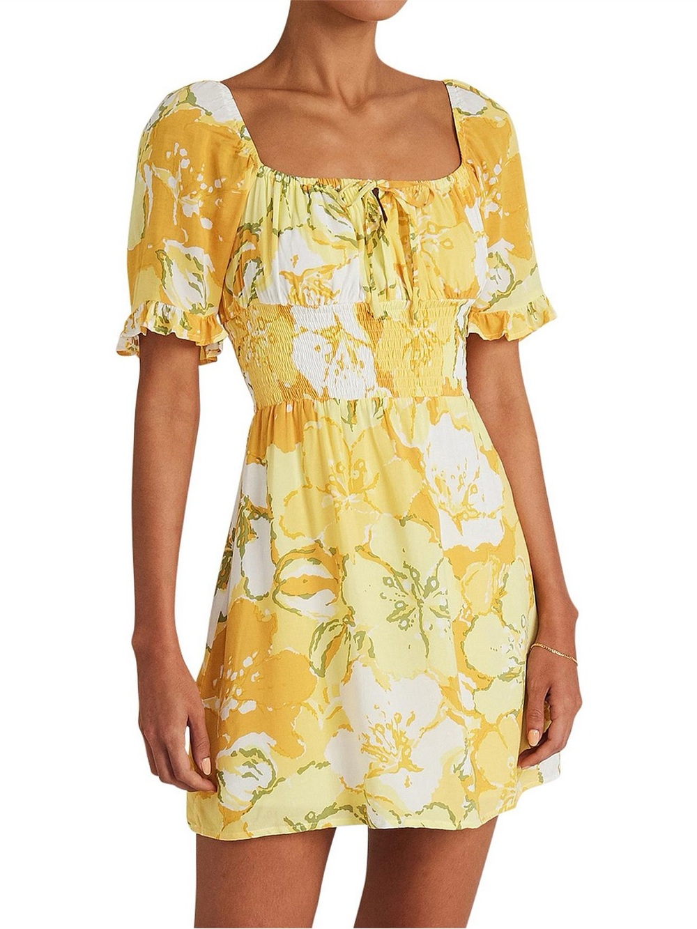 Faithfull The Brand Lecco Mini Dress in Loretta Floral